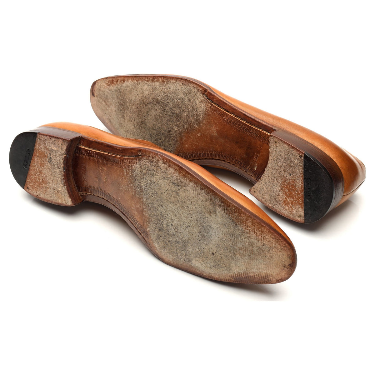 Tan Brown Leather Oxford UK 10 US 10.5