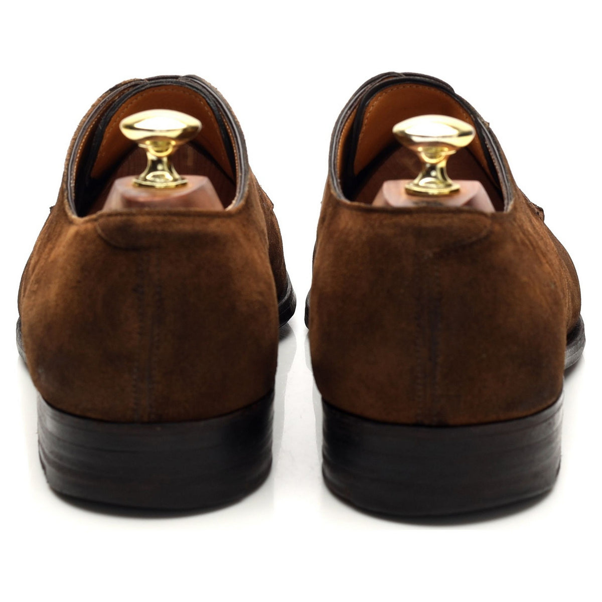 Brown Suede Derby UK 7.5 F