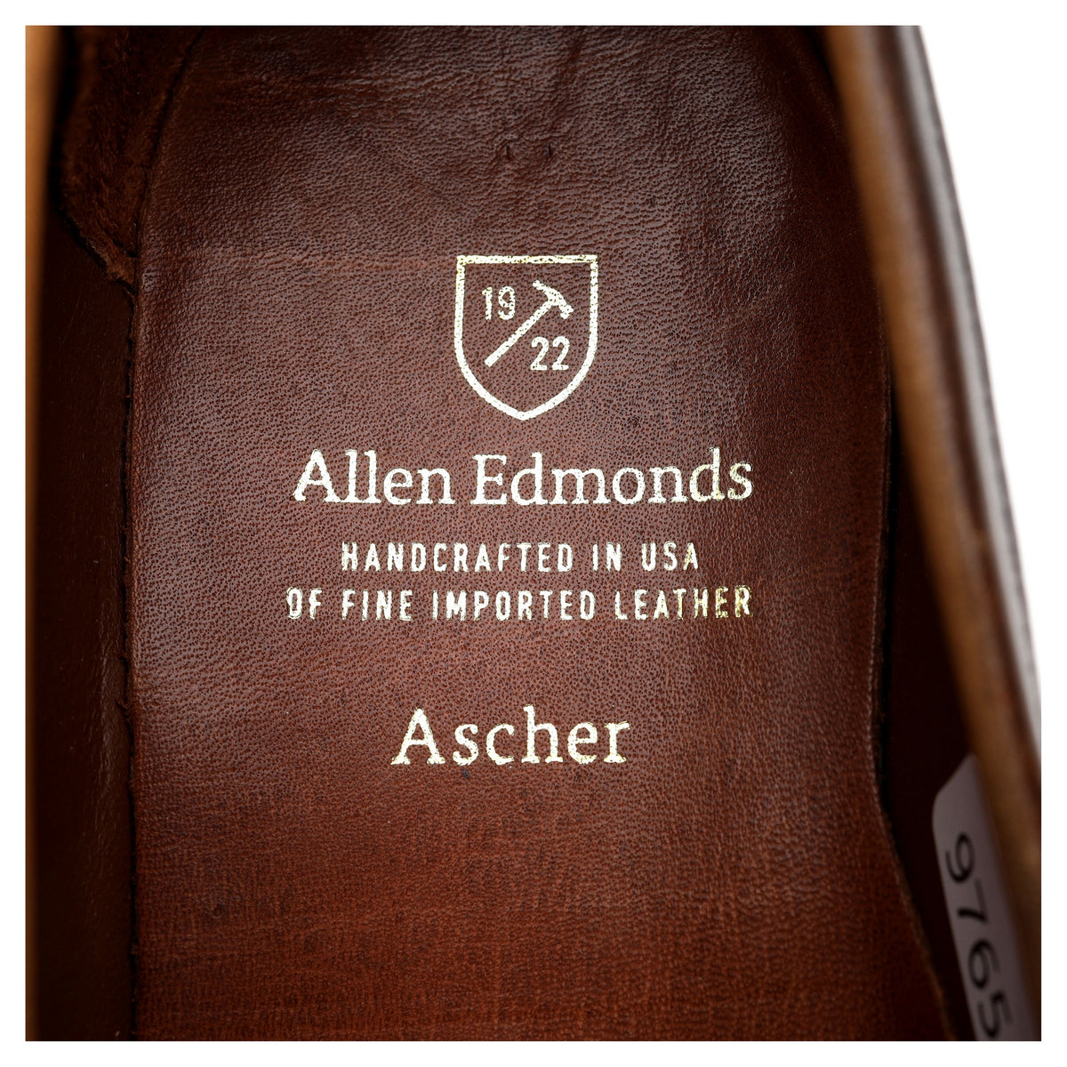 &#39;Ascher&#39; Brown Leather Loafers UK 8 US 9 D