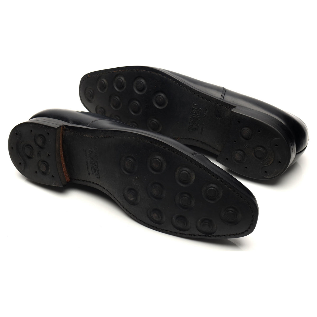 &#39;Hallam&#39; Black Leather Oxford UK 8.5 E