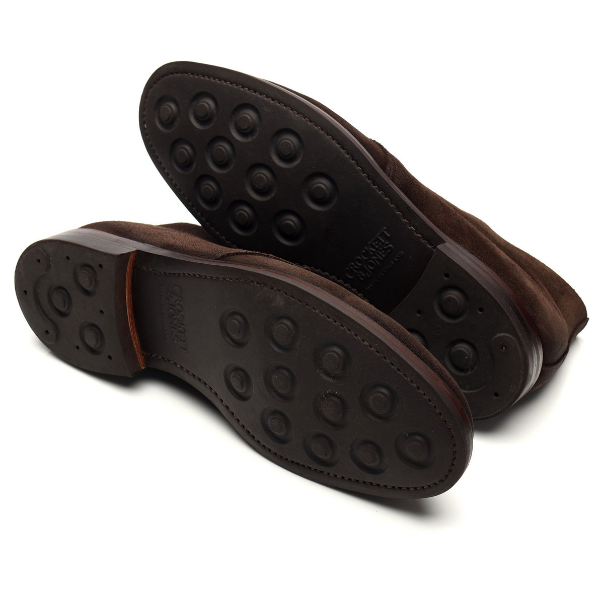 &#39;Chiltern&#39; Dark Brown Suede Chukka Boots UK 8 E