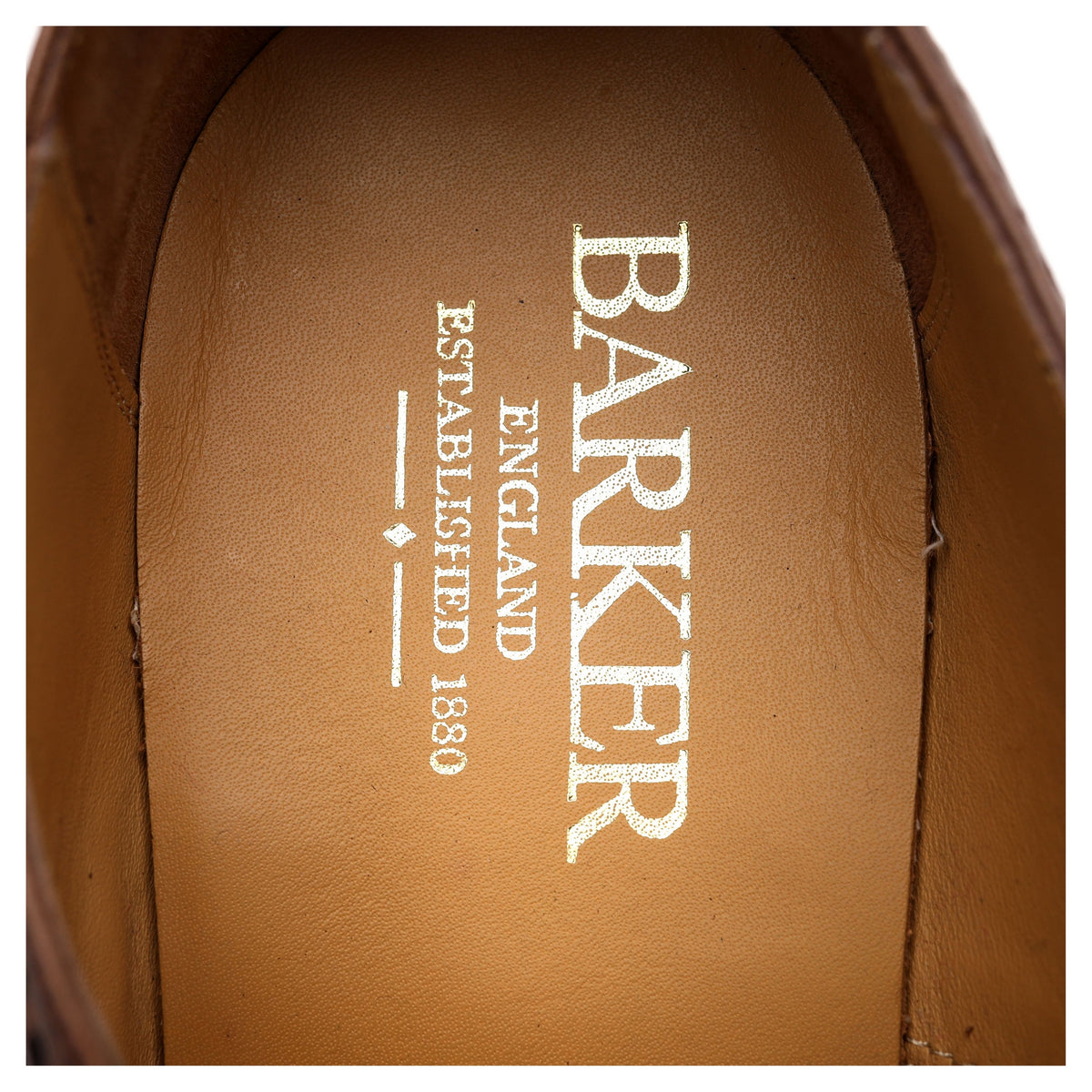 Brown Leather Oxford Brogues UK 9 F