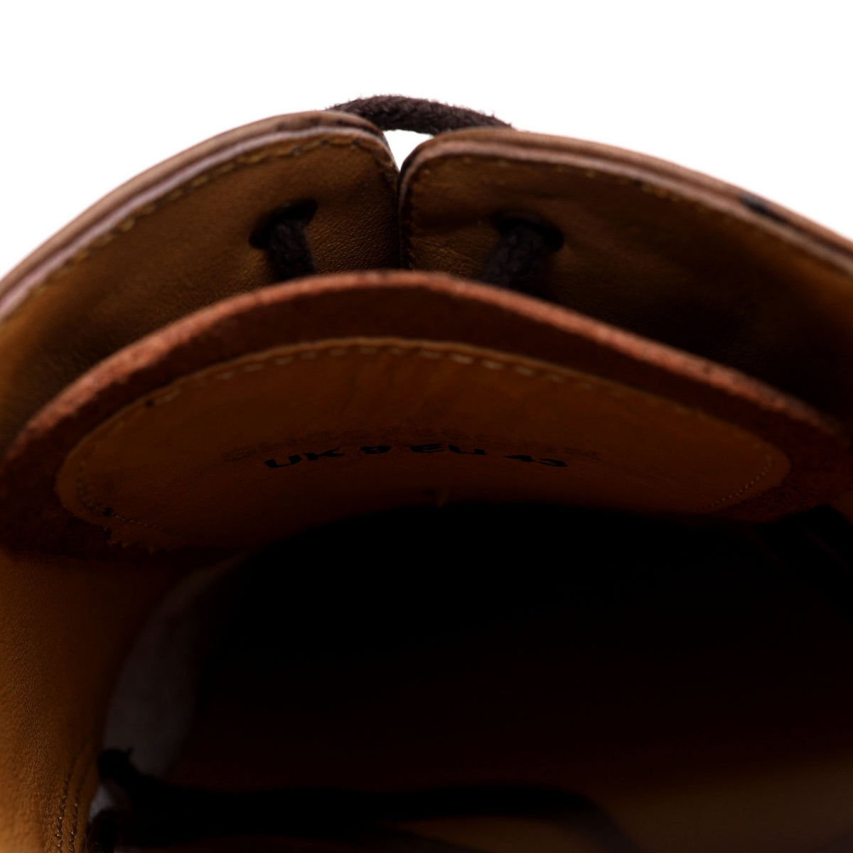 Brown Leather Oxford Brogues UK 9 F