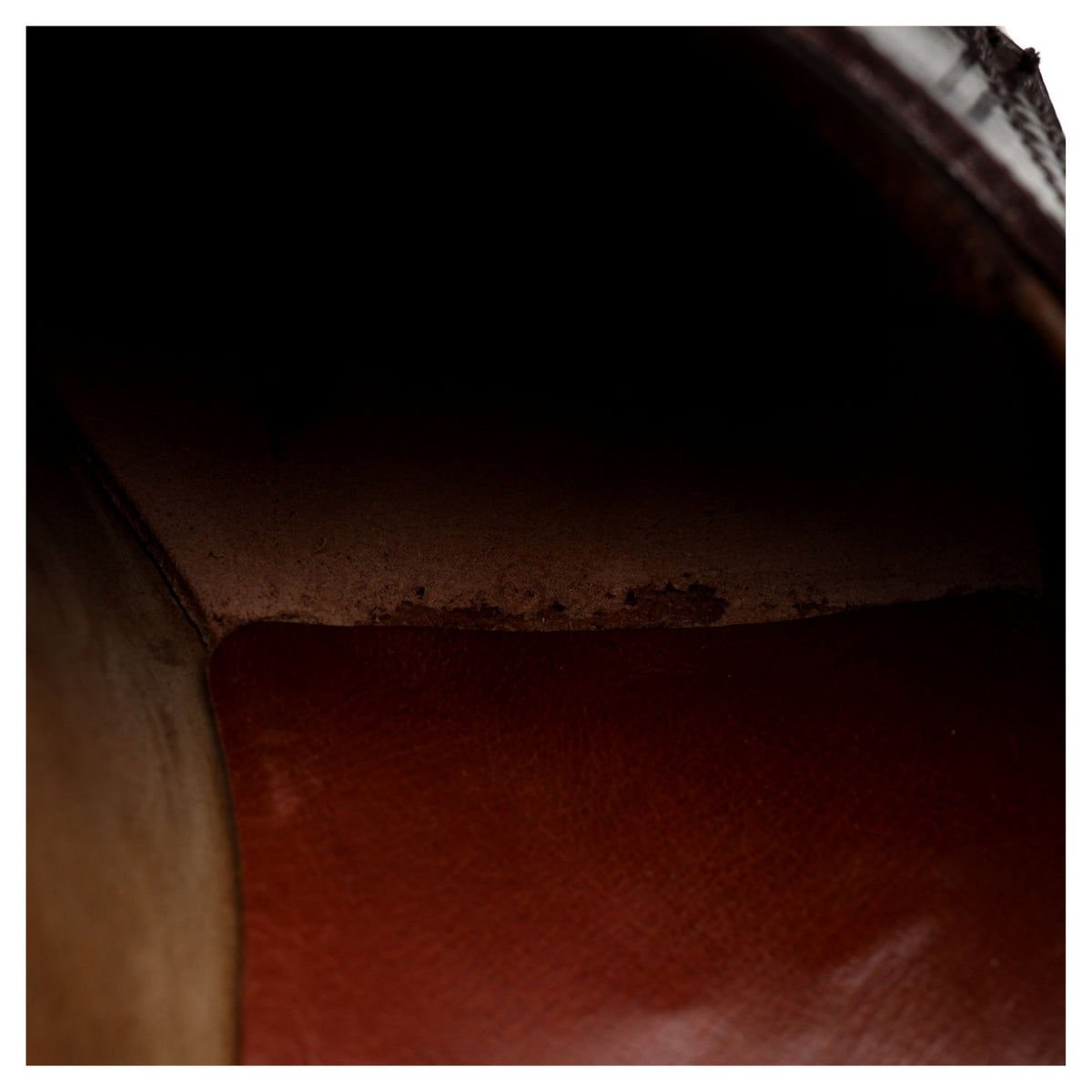 'Harvard' Dark Brown Cordovan Leather Loafers UK 6.5 E