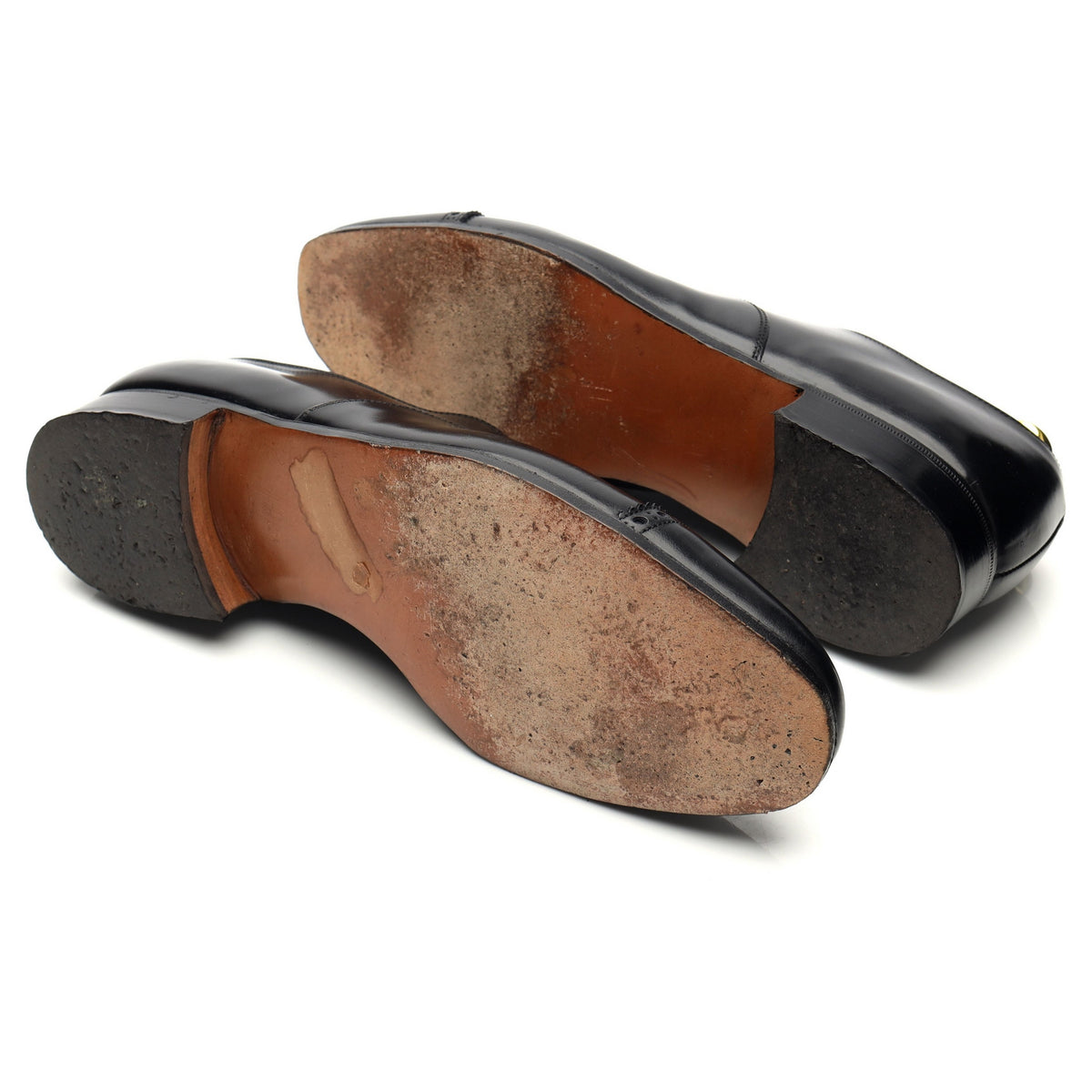 &#39;Norwich&#39; Black Leather Oxford UK 8 F