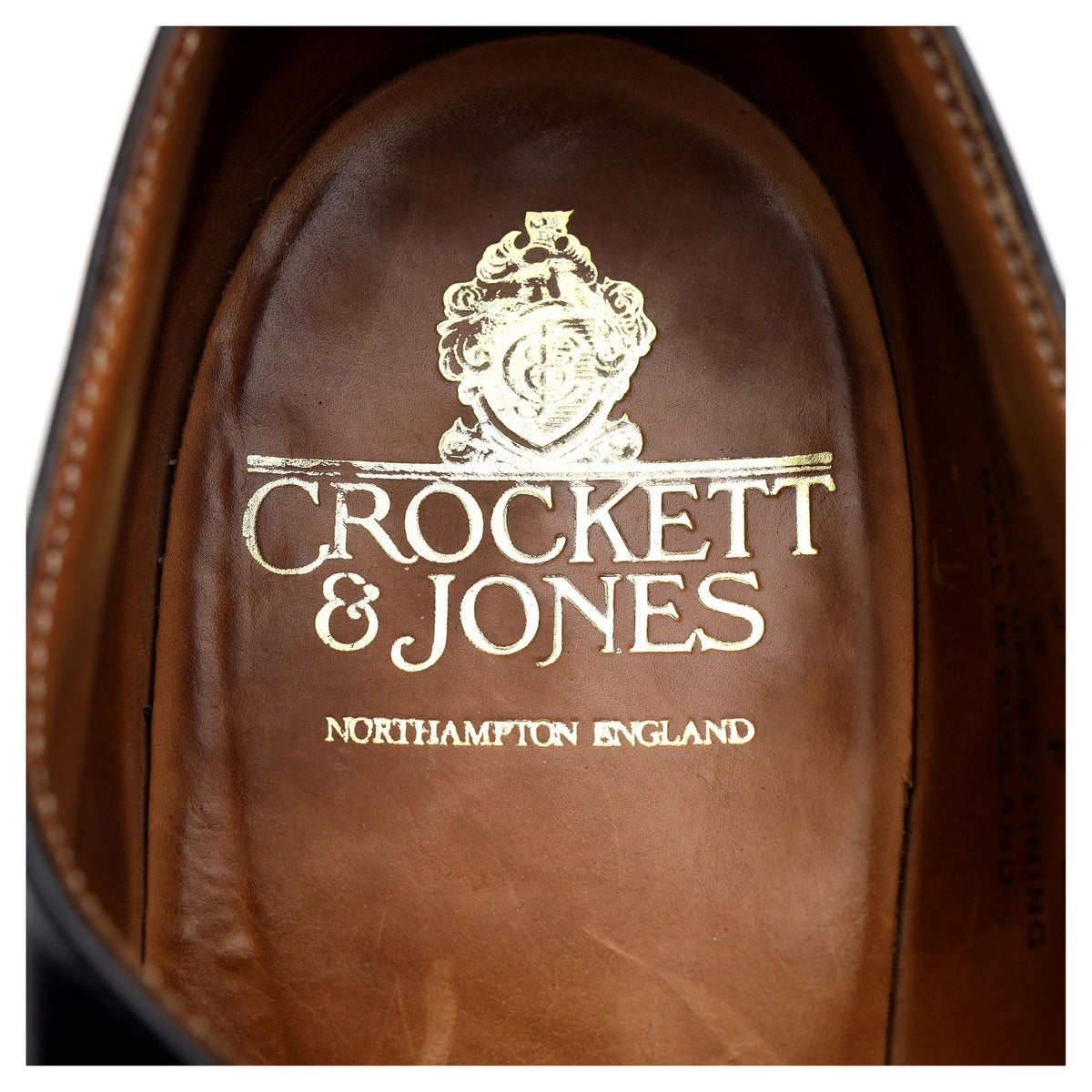 &#39;Norwich&#39; Black Leather Oxford UK 8 F