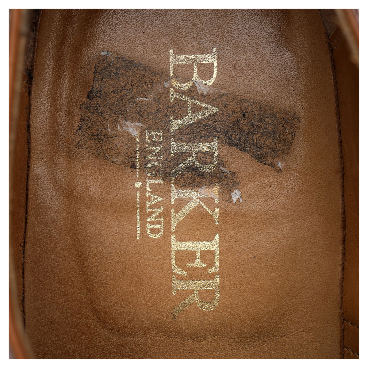 &#39;Wallace&#39; Tan Brown Leather Oxford Brogues UK 10.5 G
