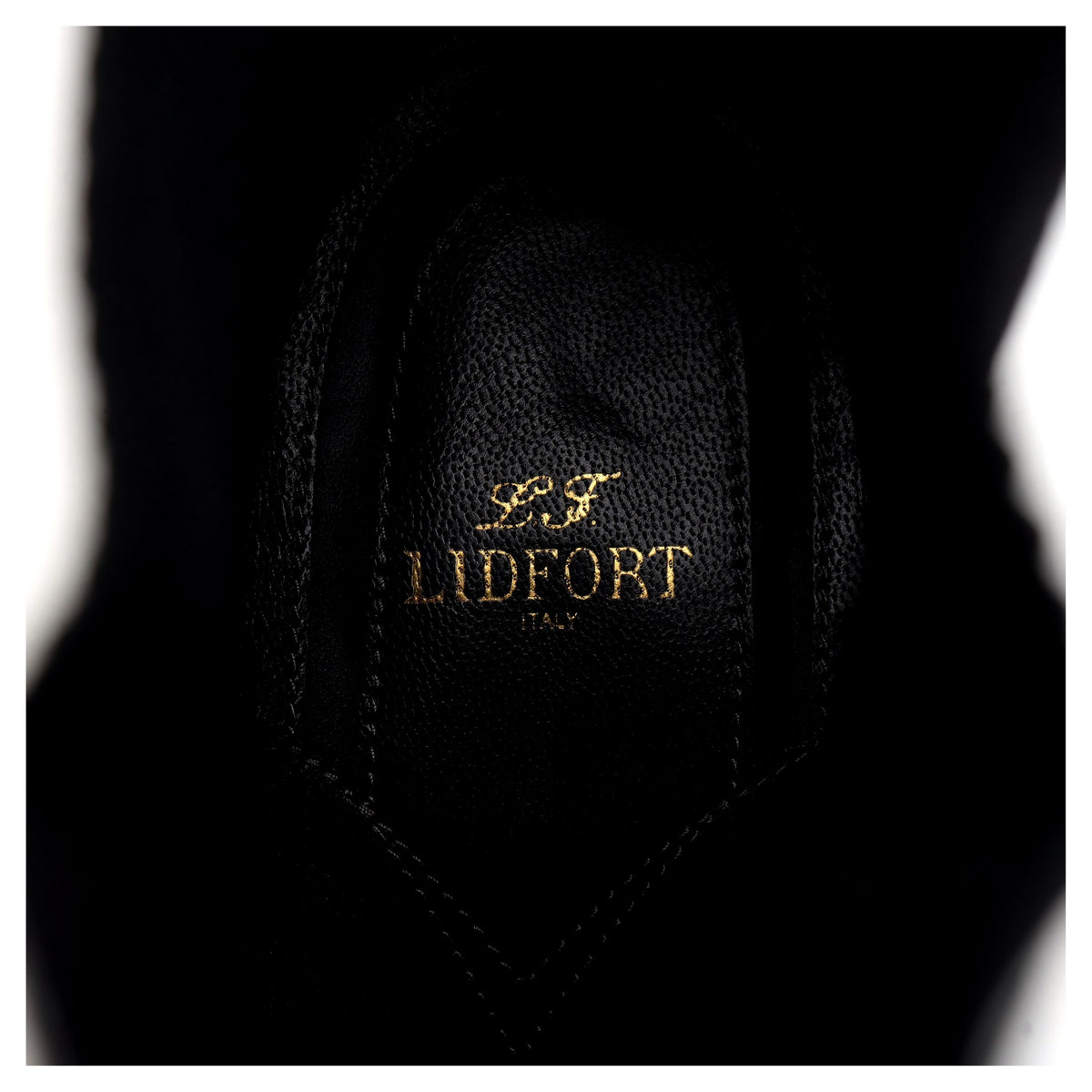 Black Leather Chelsea Boots UK 7.5 F