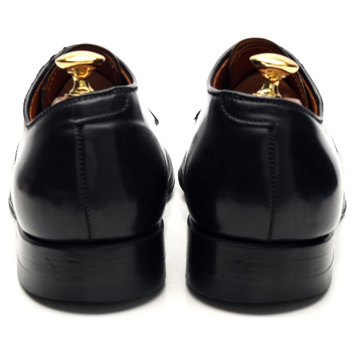 Browns '56657' Black Cordovan Leather Derby UK 6.5 US 7 D