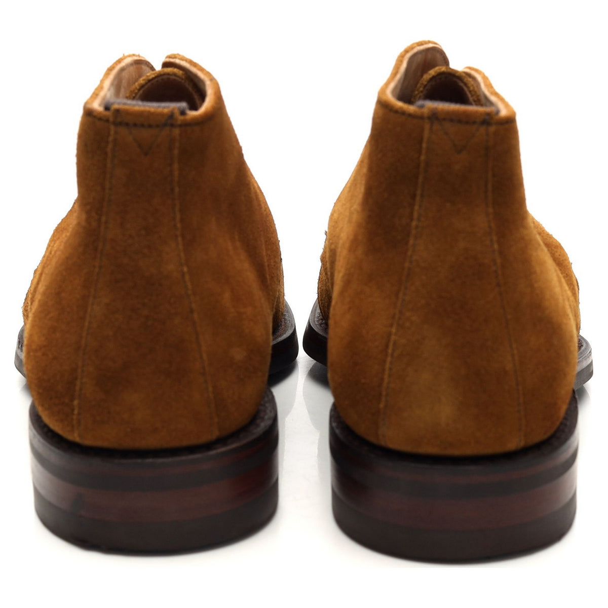 'Jackie lll' Tan Brown Suede Chukka Boots UK 6.5 F