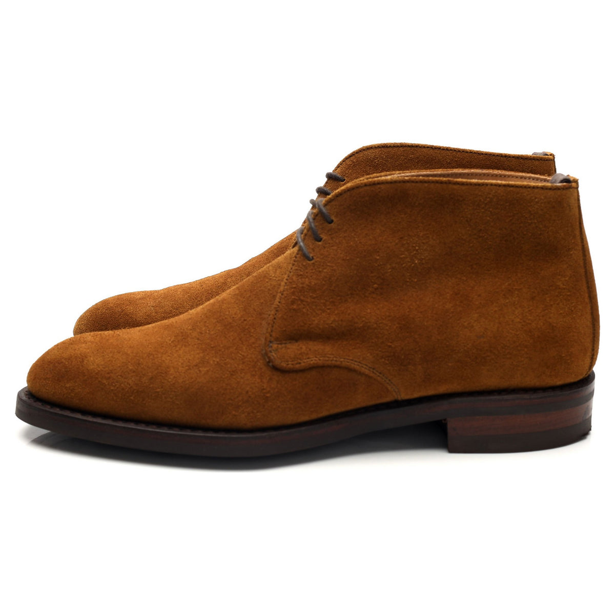 'Jackie lll' Tan Brown Suede Chukka Boots UK 6.5 F
