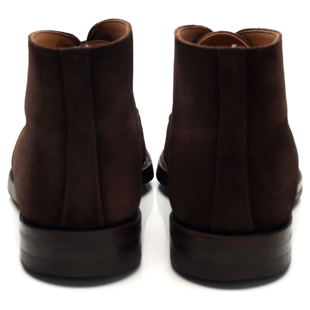 'Chiltern' Dark Brown Suede Chukka Boots UK 9.5 E