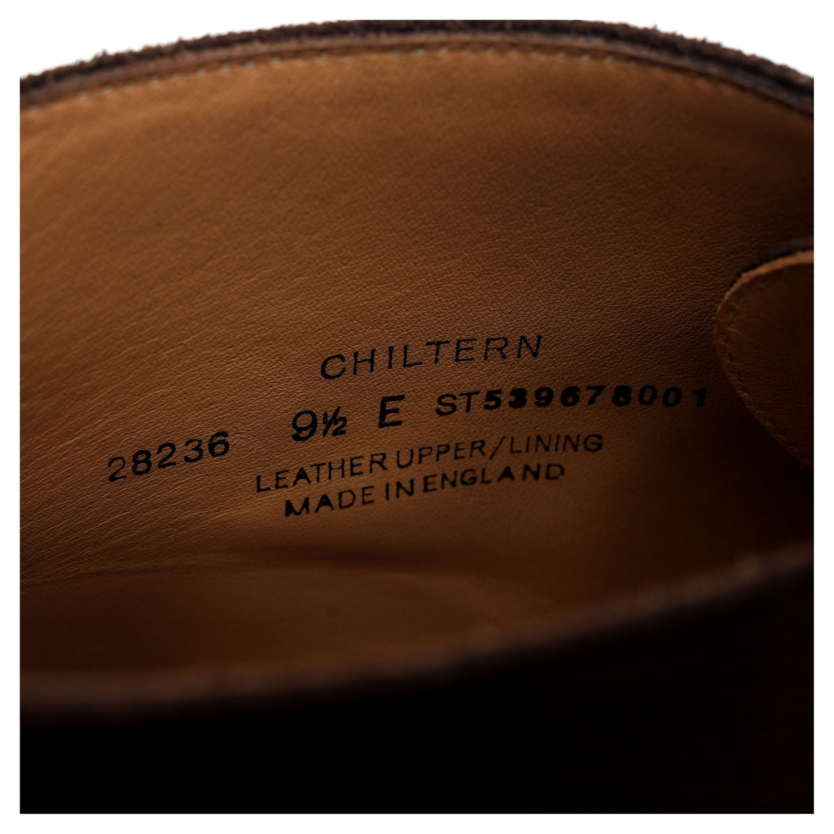 'Chiltern' Dark Brown Suede Chukka Boots UK 9.5 E
