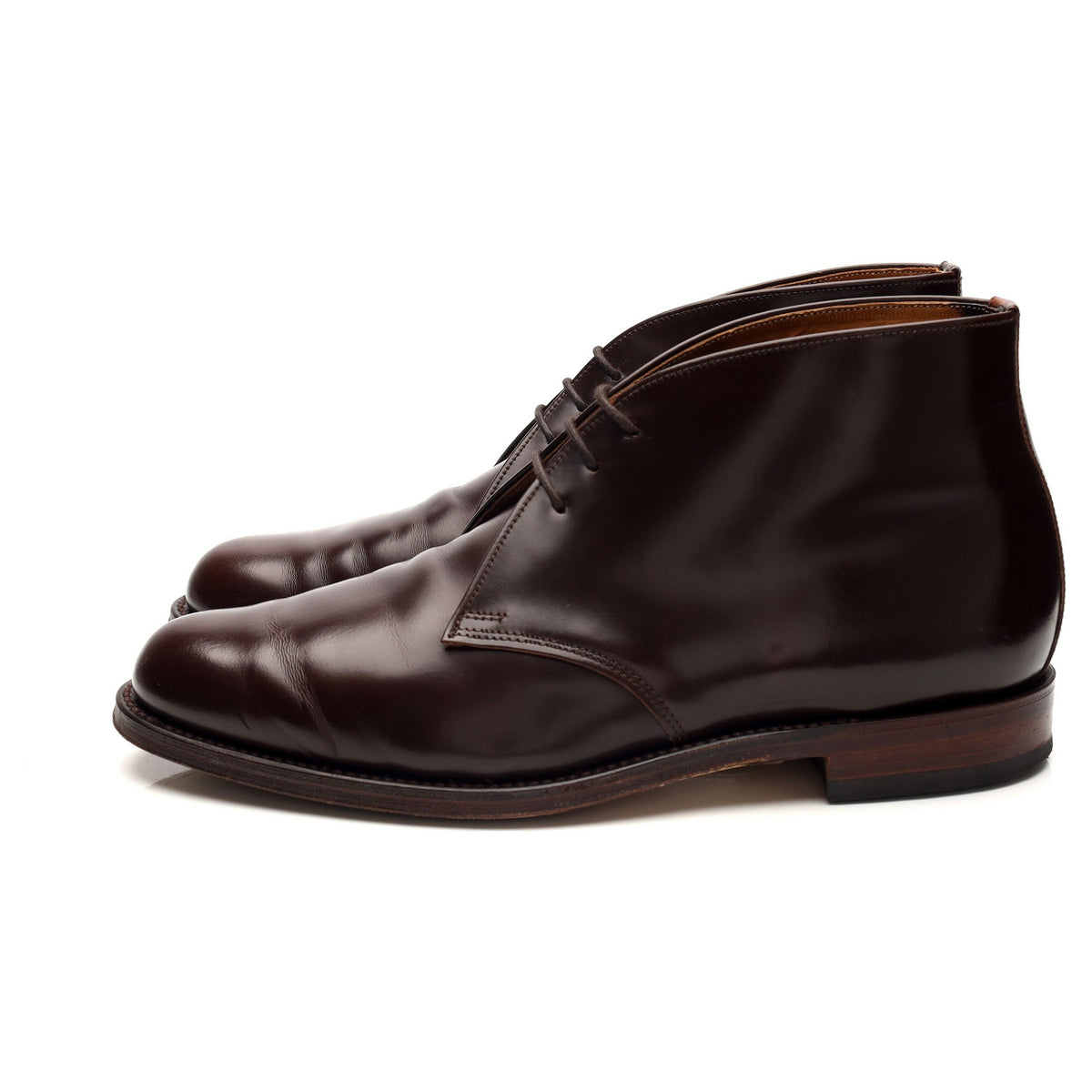 'Hythe' Brown Leather Chukka Boots UK 7.5 FX