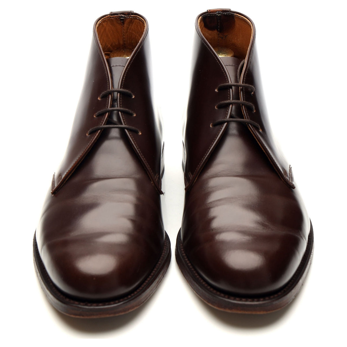 'Hythe' Brown Leather Chukka Boots UK 7.5 FX