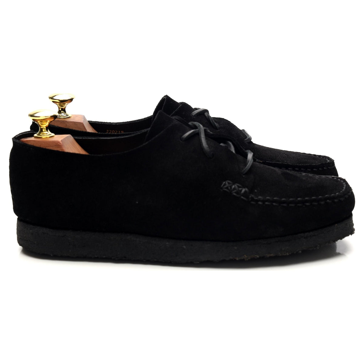 &#39;Sports 2 Pcs Moc&#39; Black Suede Moccasins UK 7 EU 41