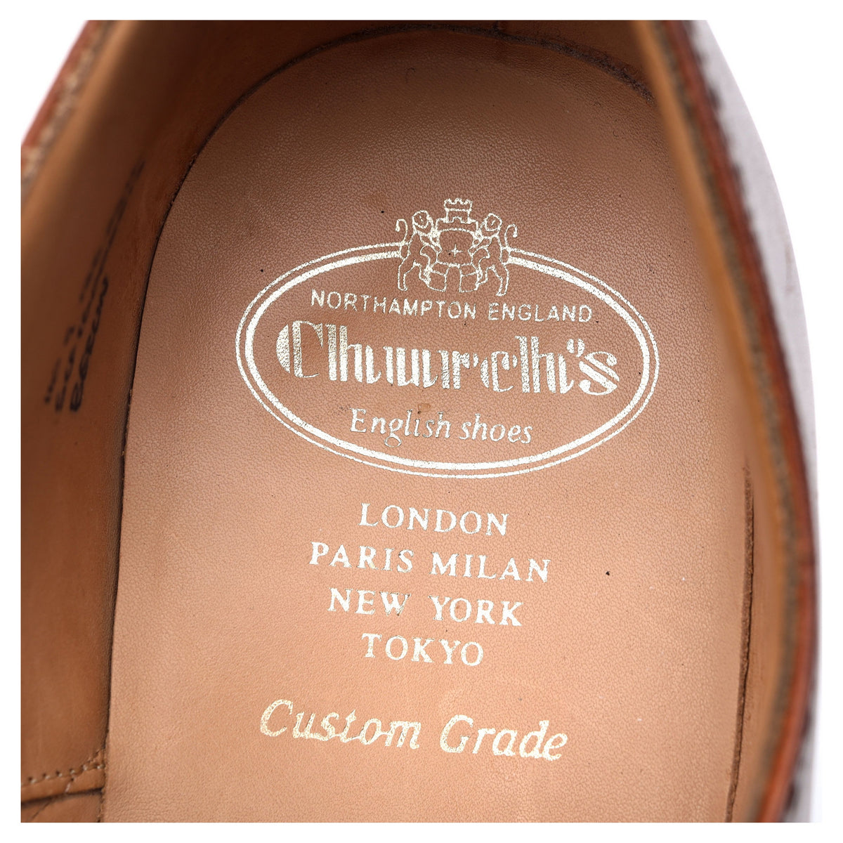&#39;Berlin&#39; Tan Brown Leather Brogues UK 11 G