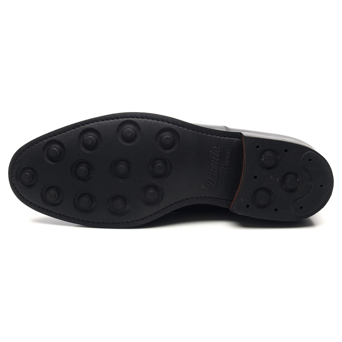 Herring &#39;Knightsbrige&#39; Black Leather Oxford UK 8.5 F