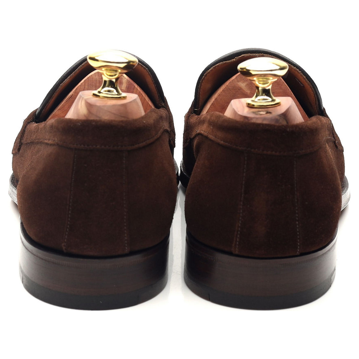 &#39;Hudson&#39; Brown Suede Loafers UK 7 G