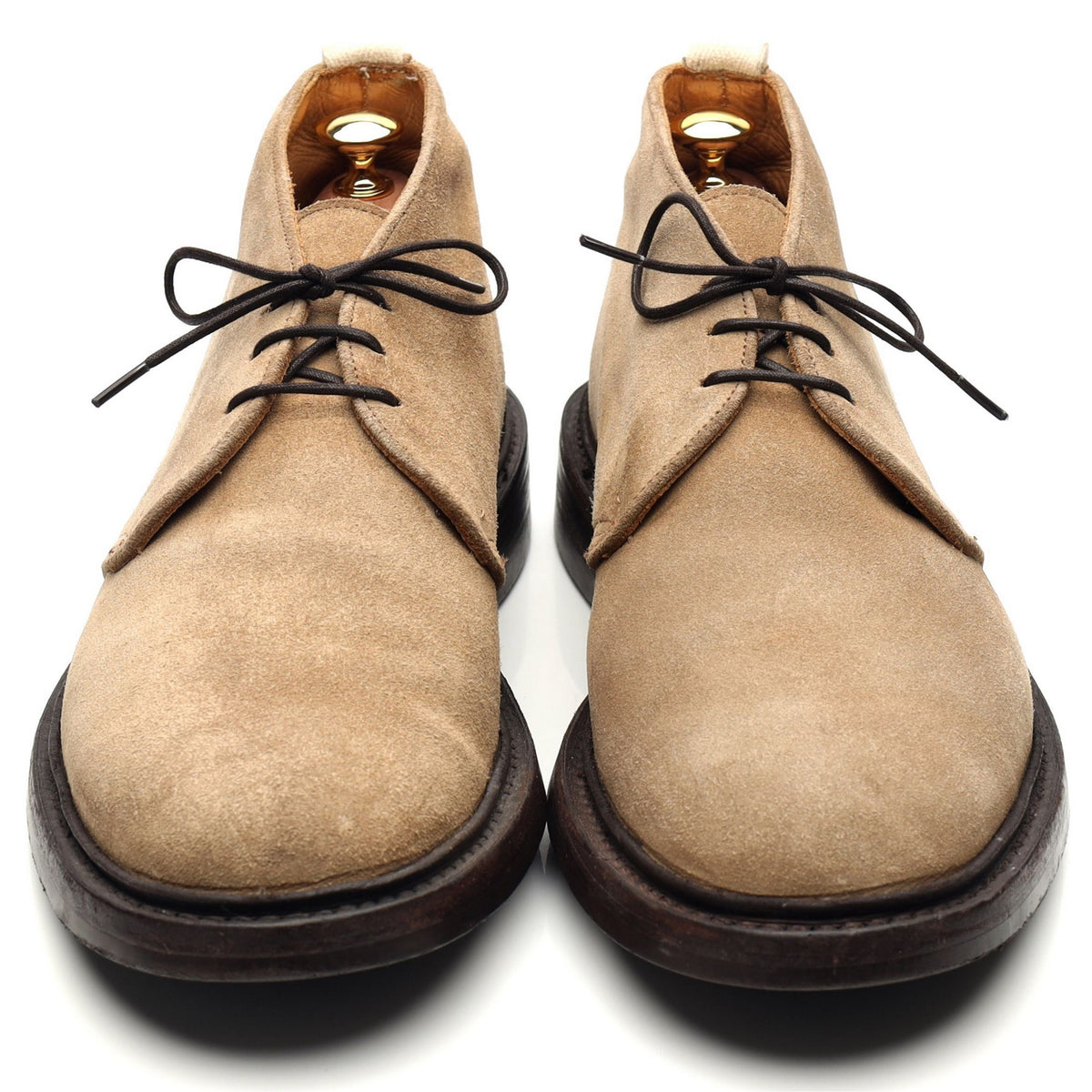 &#39;Aldo&#39; Beige Suede Chukka Boots UK 9