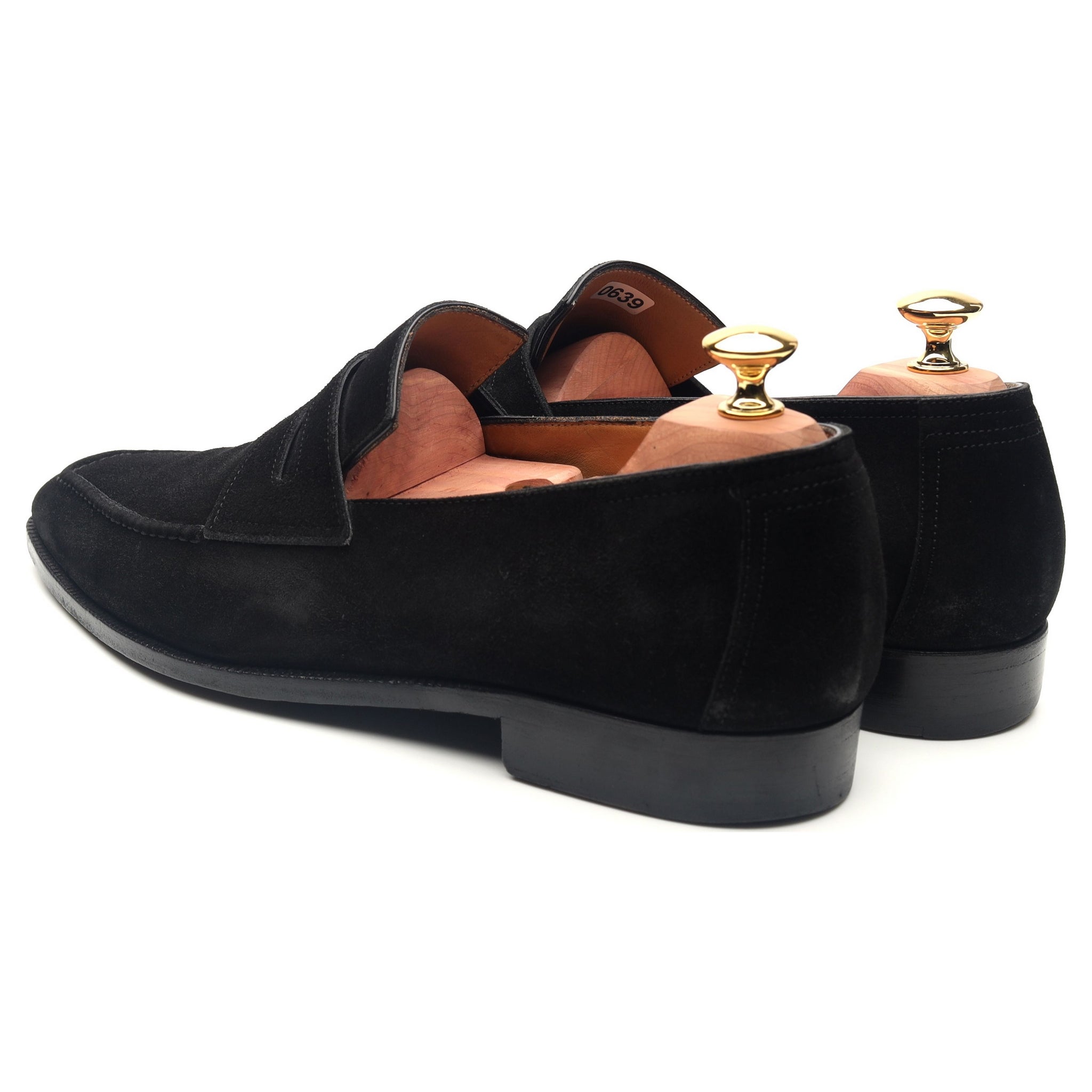 Mens black clearance suede loafers uk