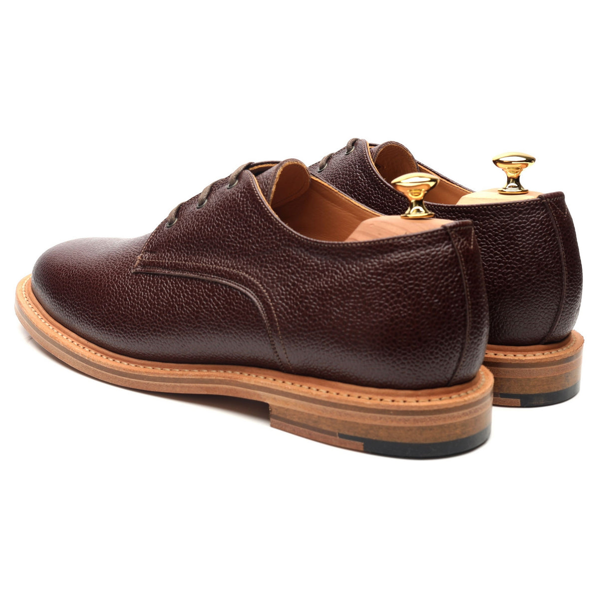 &#39;Craftmaster II&#39; Burgundy Leather Derby UK 10.5