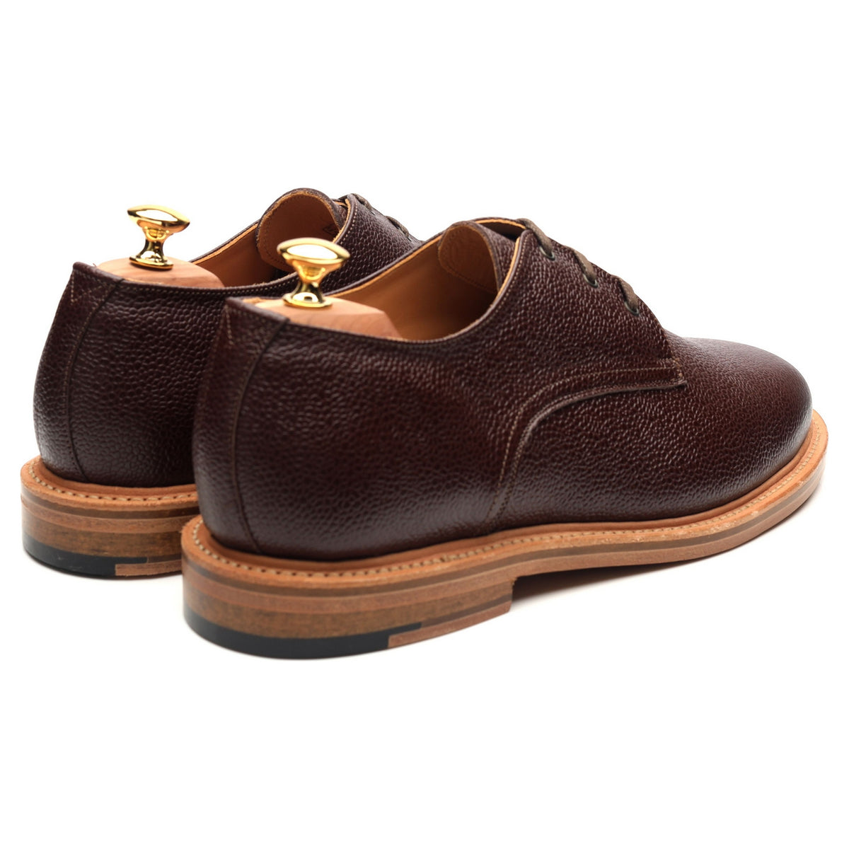 &#39;Craftmaster II&#39; Burgundy Leather Derby UK 10.5