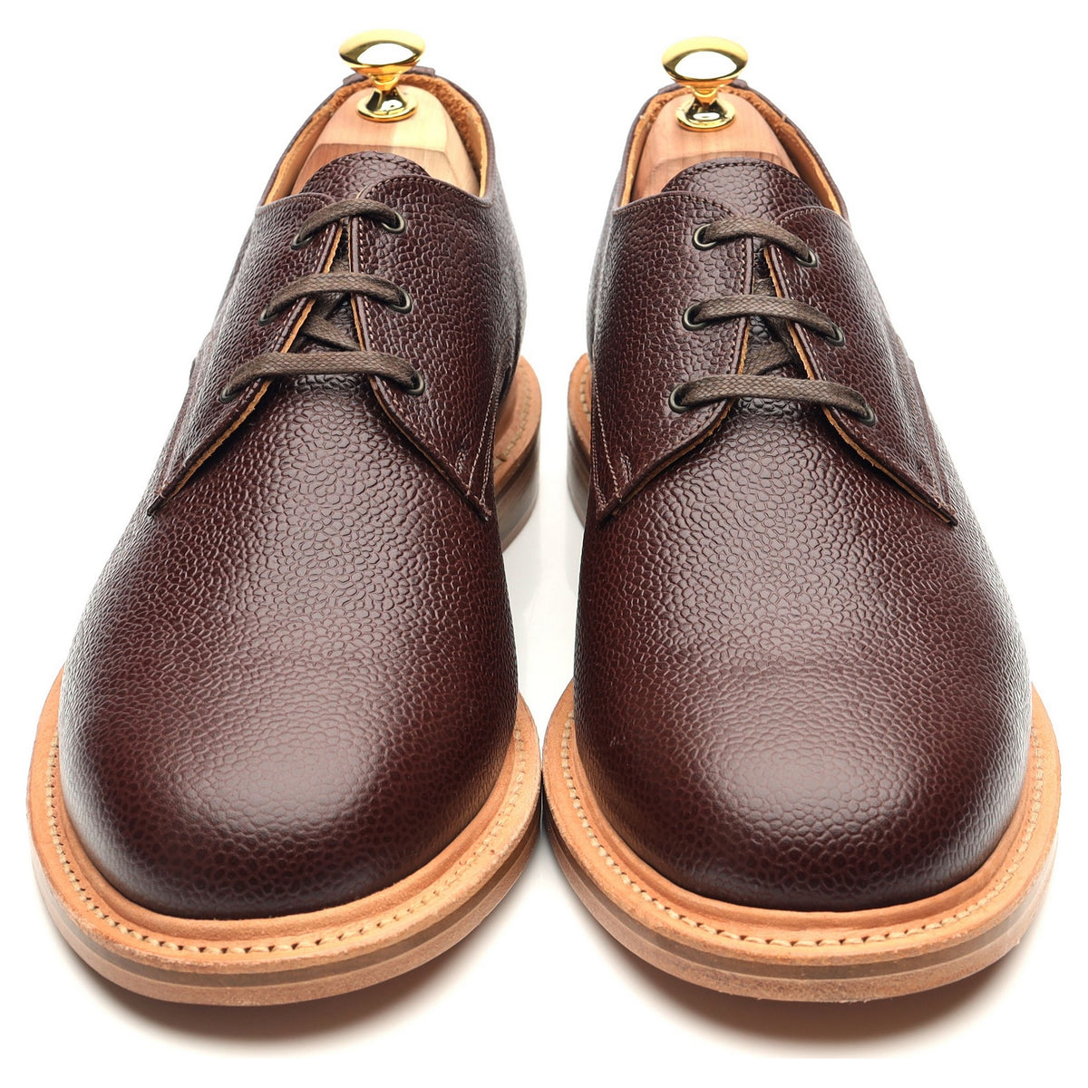&#39;Craftmaster II&#39; Burgundy Leather Derby UK 10.5