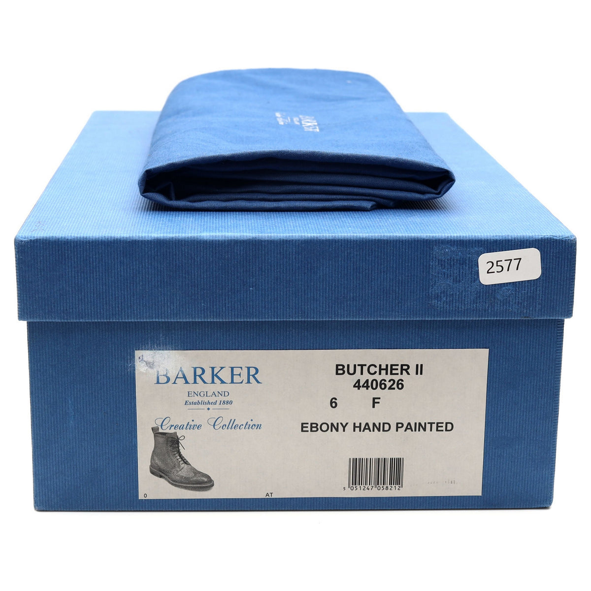 &#39;Butcher II&#39; Dark Brown Leather Brogue Boots UK 6 F