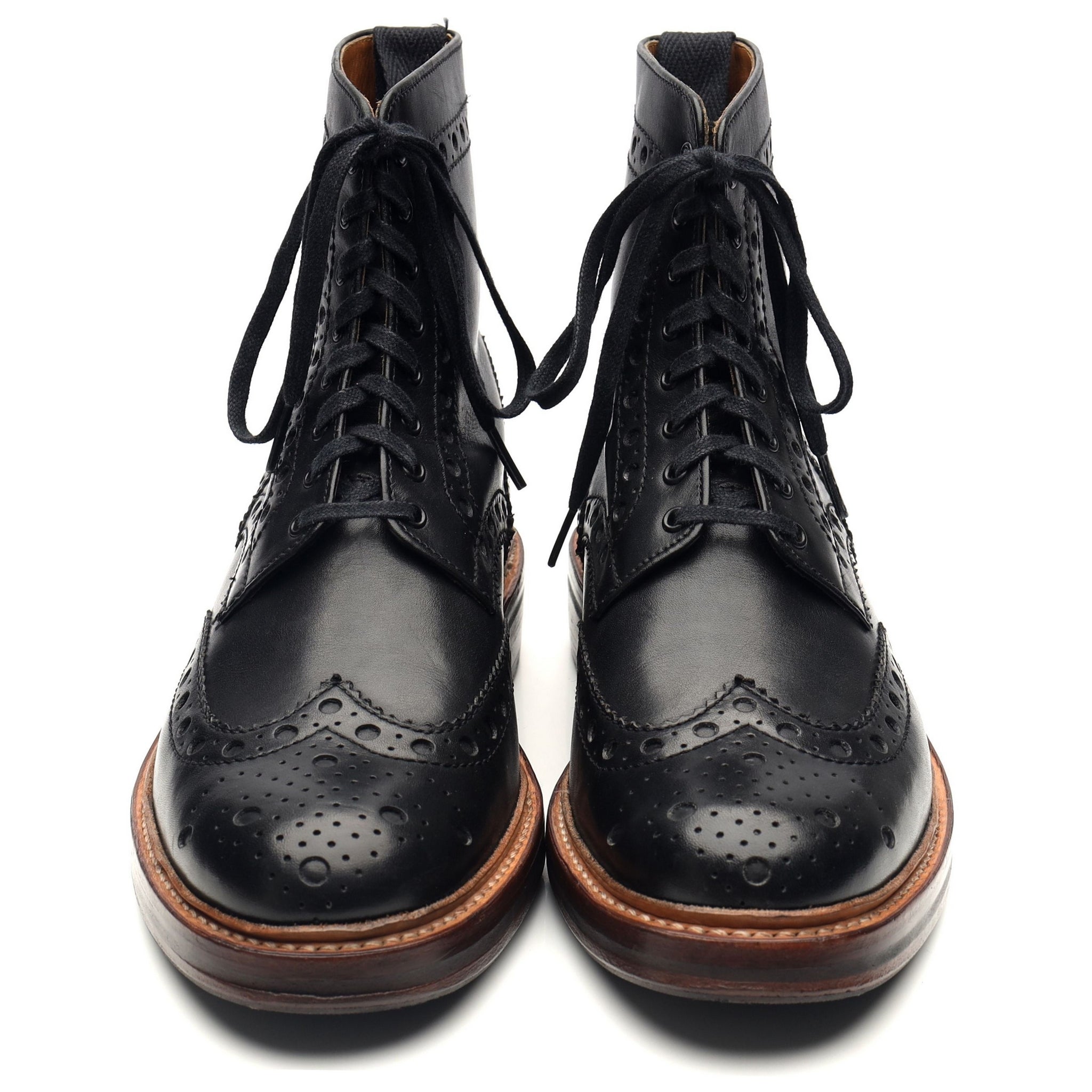 Grenson fred outlet boots black