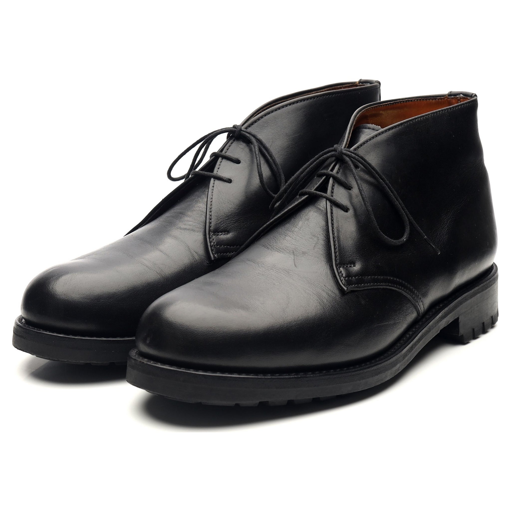 ☆Alfred Sargent BLACK CHUKKA BOOT 7 1 2 - 靴