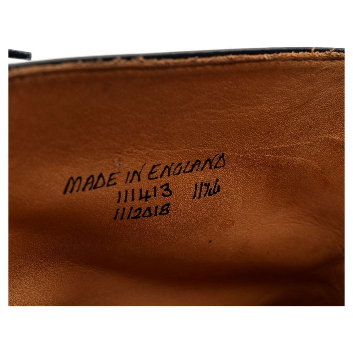 &#39;Desmond&#39; Black Leather Boots UK 11.5 G