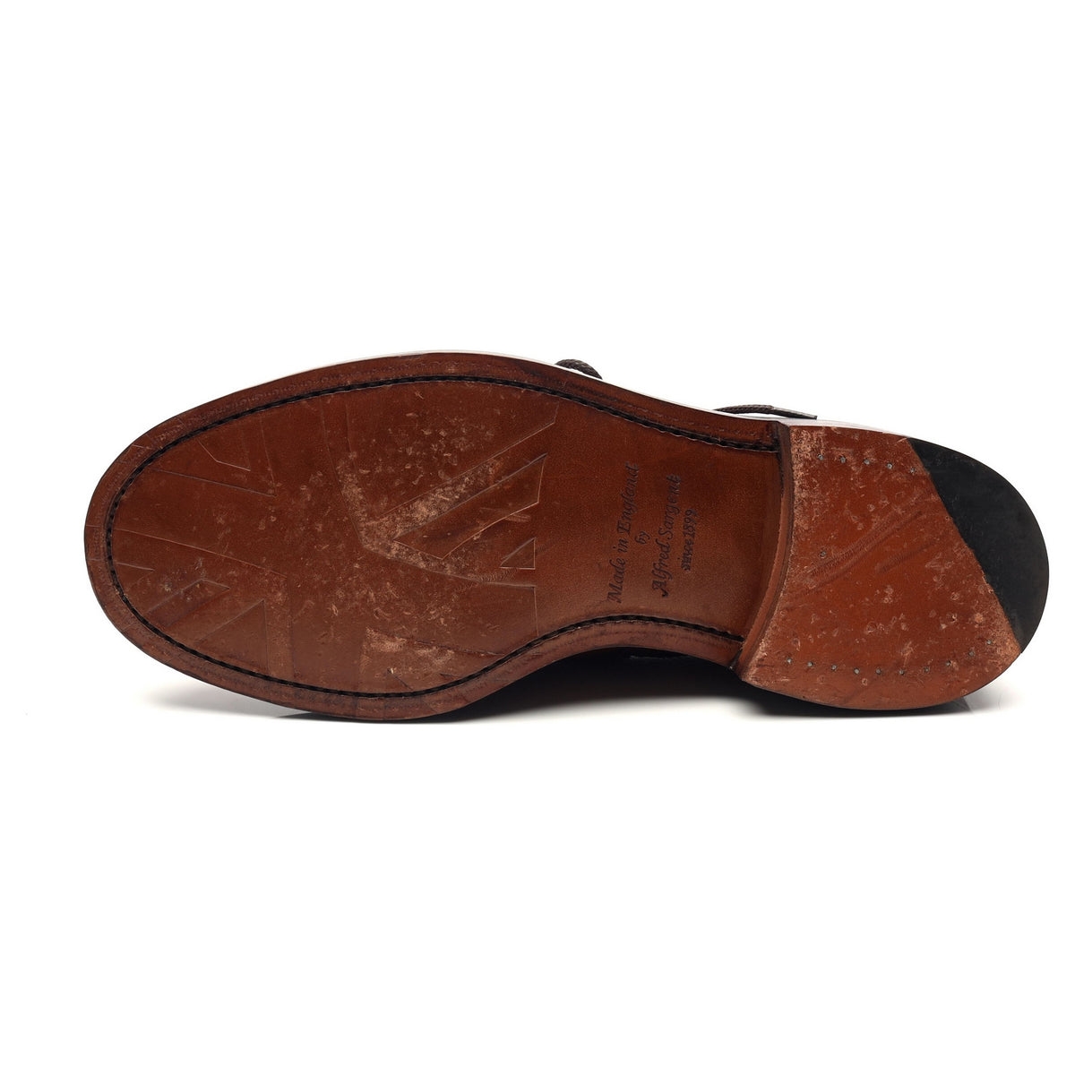 Tan Brown Leather Derby UK 6 F