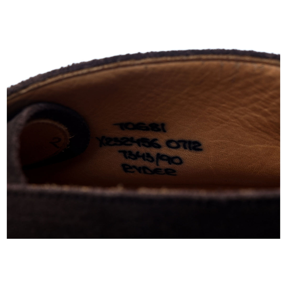 &#39;Ryder&#39; Dark Brown Suede Chukka Boots UK 7 G