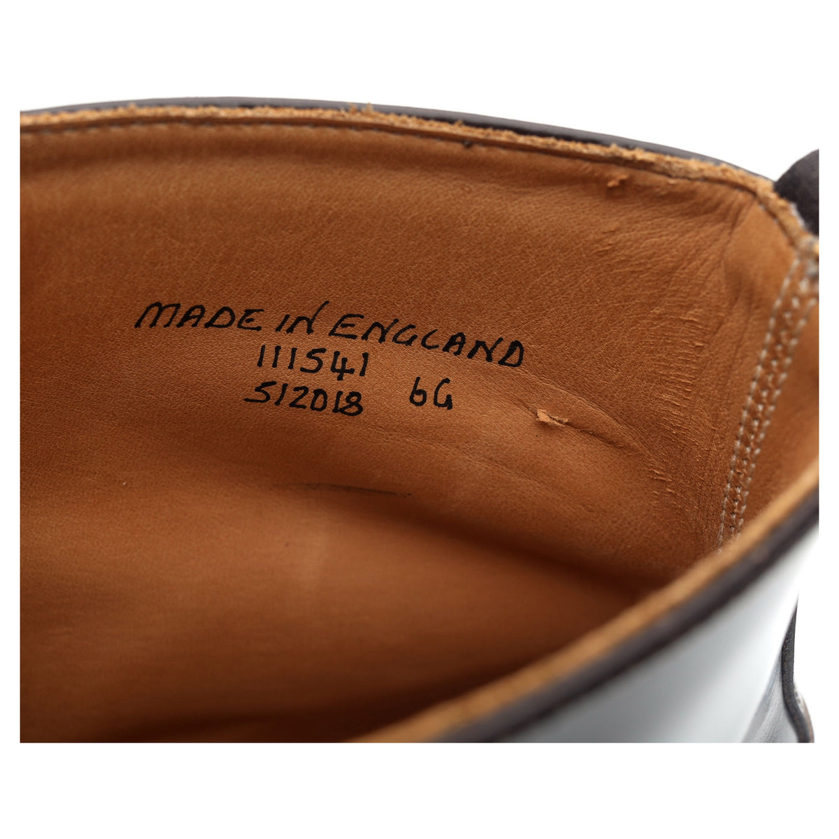 &#39;Desmond&#39; Dark Brown Leather Derby Boots UK 6 G