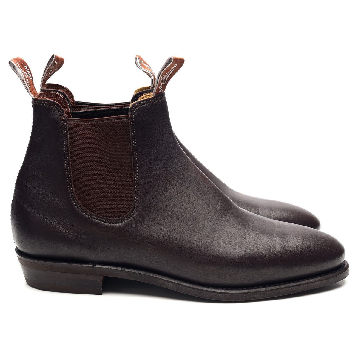 Women&#39;s &#39;Adelaide&#39; Dark Brown Leather Chelsea Boots UK 7 D