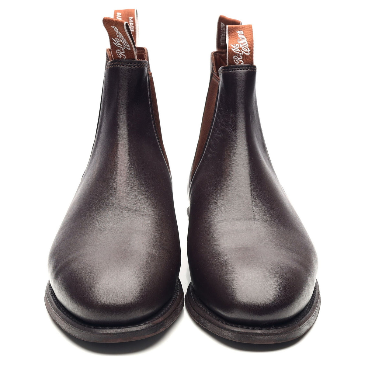 Women&#39;s &#39;Adelaide&#39; Dark Brown Leather Chelsea Boots UK 7 D