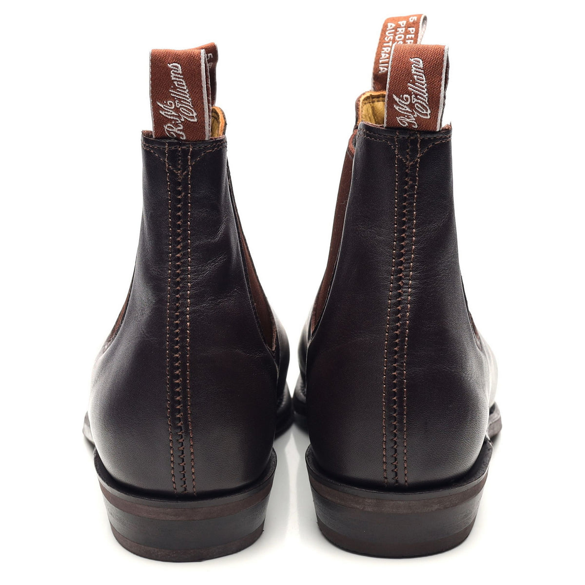 Women&#39;s &#39;Adelaide&#39; Dark Brown Leather Chelsea Boots UK 7 D