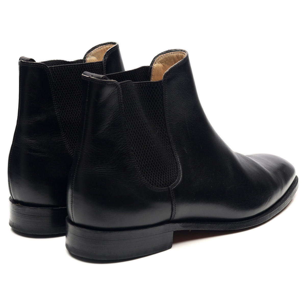 &#39;Eskdale&#39; Black Leather Chelsea Boots UK 9 G
