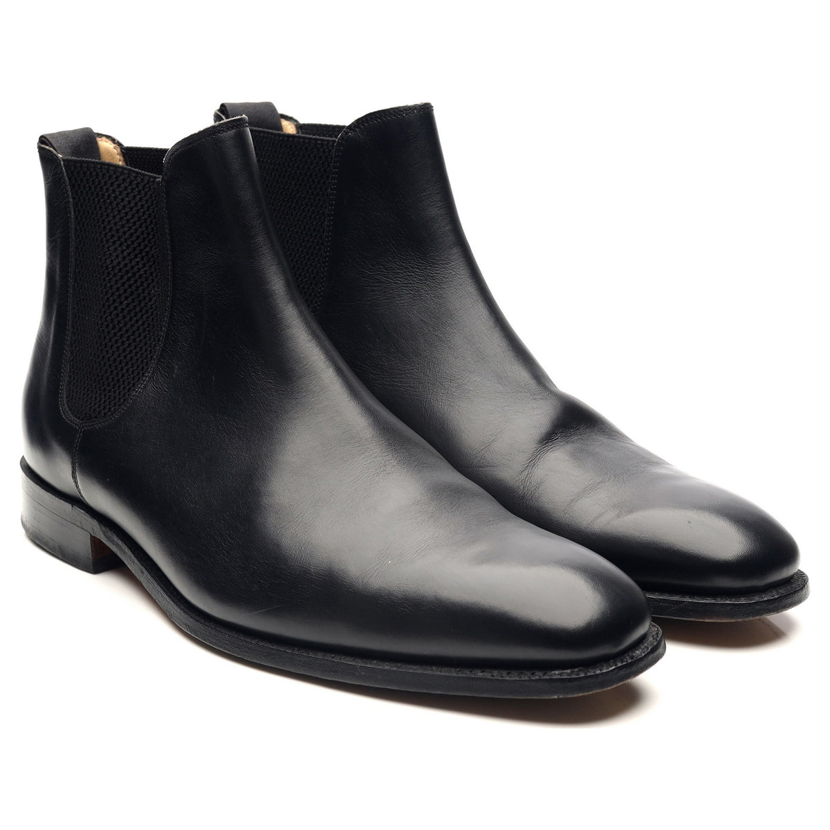 &#39;Eskdale&#39; Black Leather Chelsea Boots UK 9 G