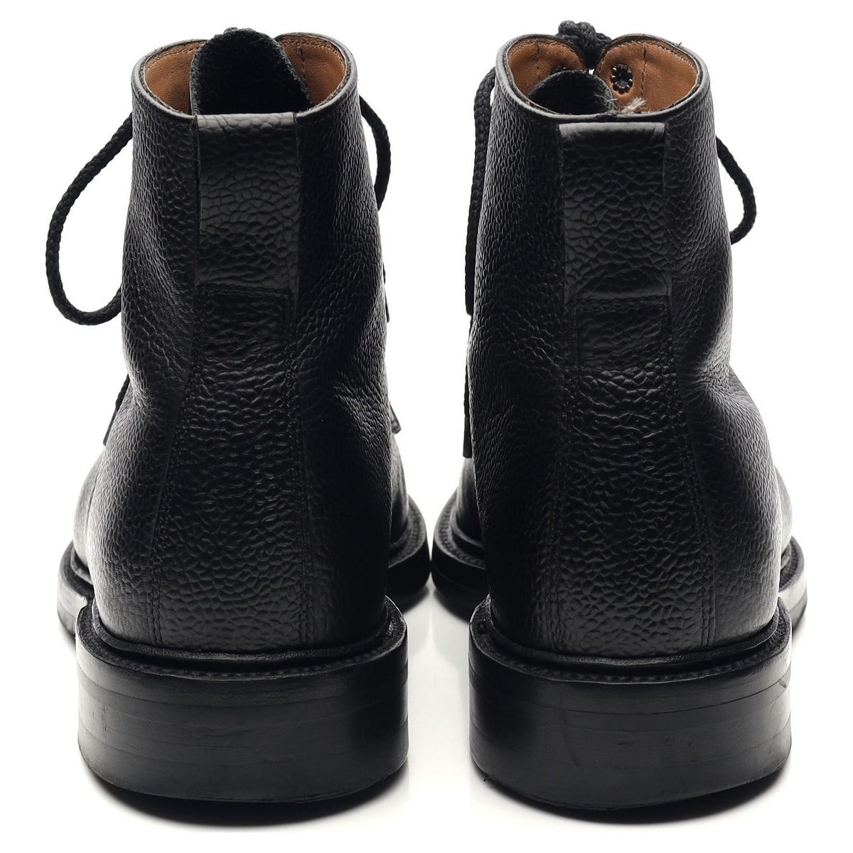 &#39;Cambridge&#39; Black Leather Boots UK 6.5 F