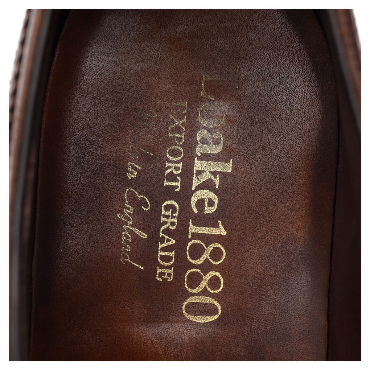 1880 Export Grade &#39;Torrington&#39; Brown Leather Brogues UK 7.5 F