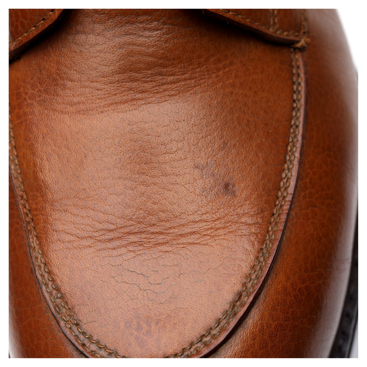 Purdey Tan Brown Leather Split Toe Boots UK 10 E