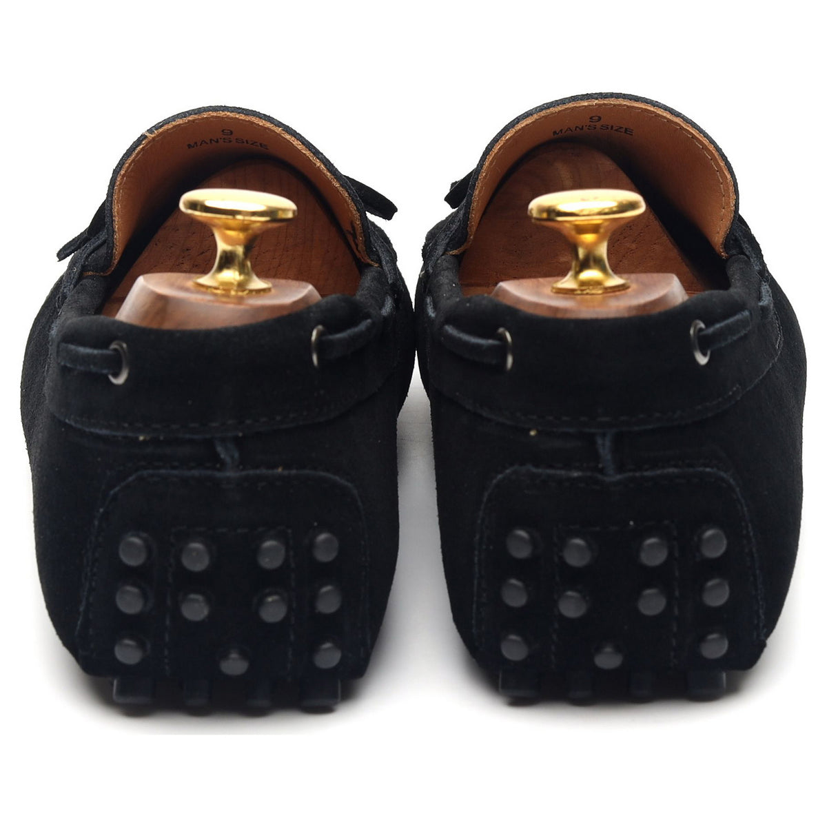 Gommino Black Suede Driving Loafers UK 7 / UK 8 / UK 9