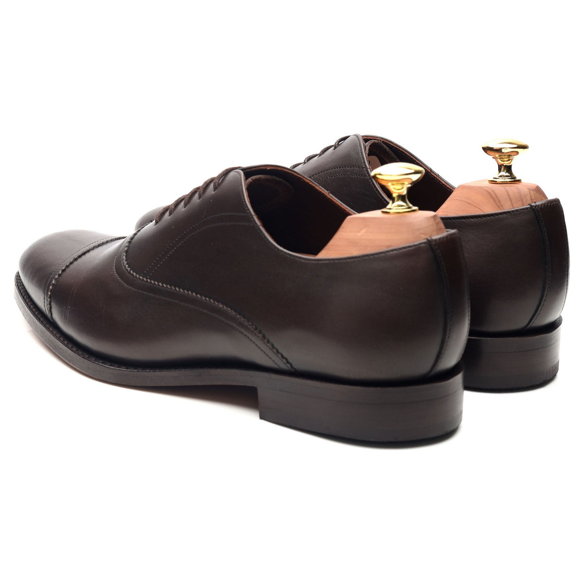 Dark Brown Leather Oxford UK 8 G