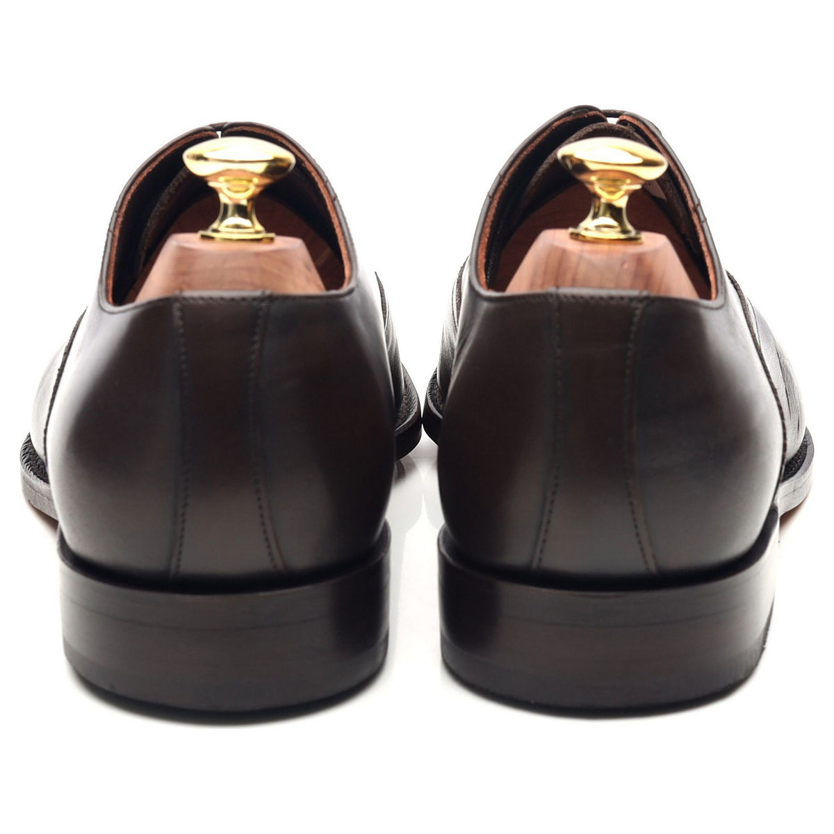Dark Brown Leather Oxford UK 8 G