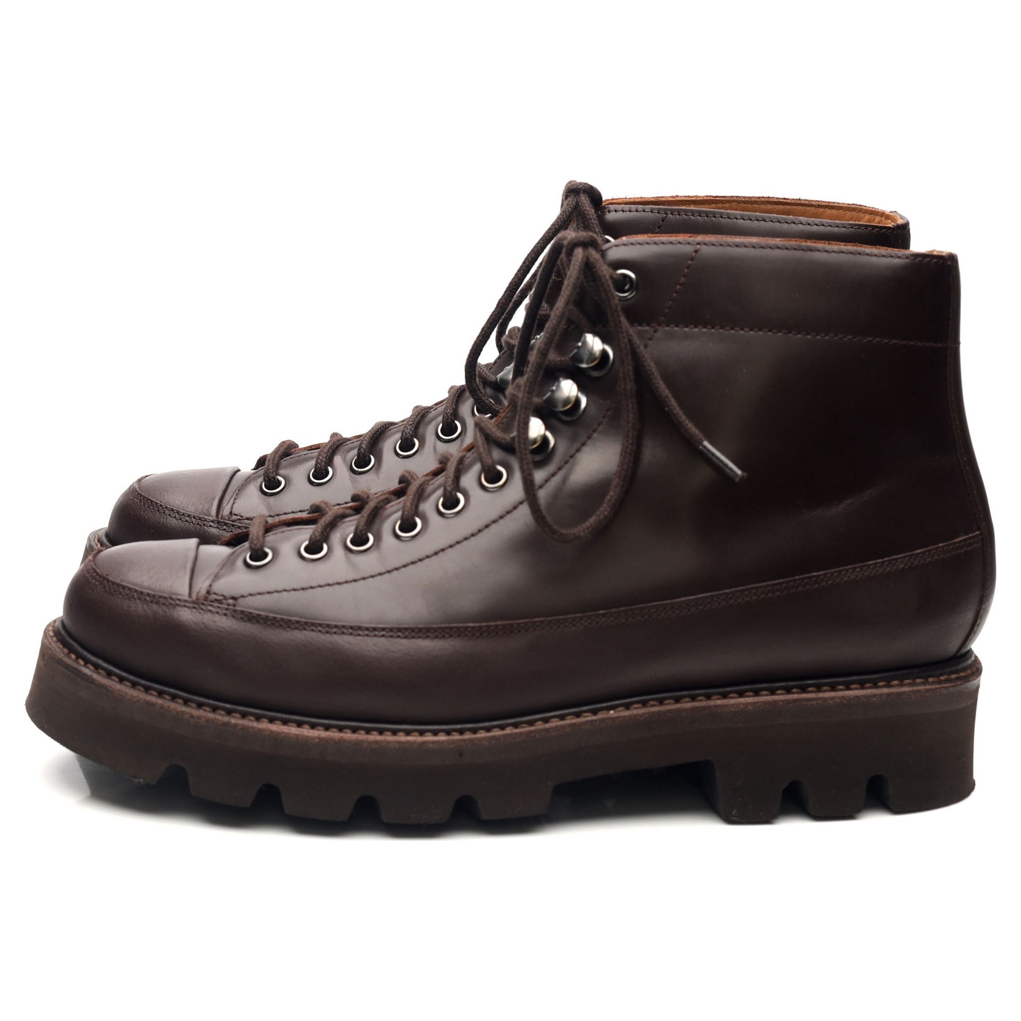 Augustus' Dark Brown Leather Monkey Boots UK 6.5 G - Abbot's Shoes