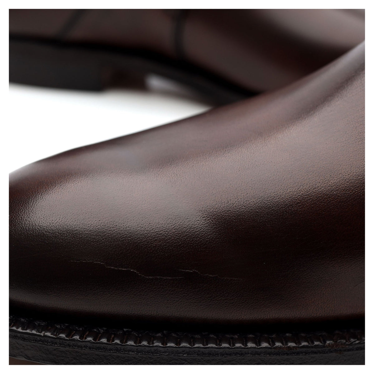 &#39;Sydney&#39; Brown Leather Monk Strap UK 8 F