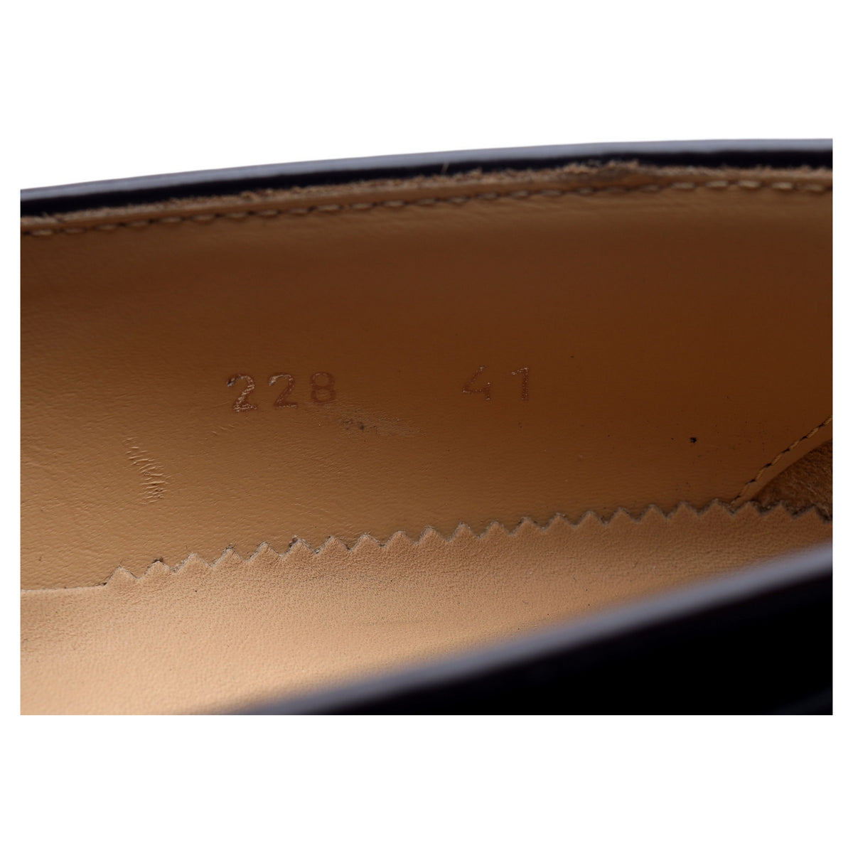 Burgundy Leather Tassel Loafers UK 7 EU 41