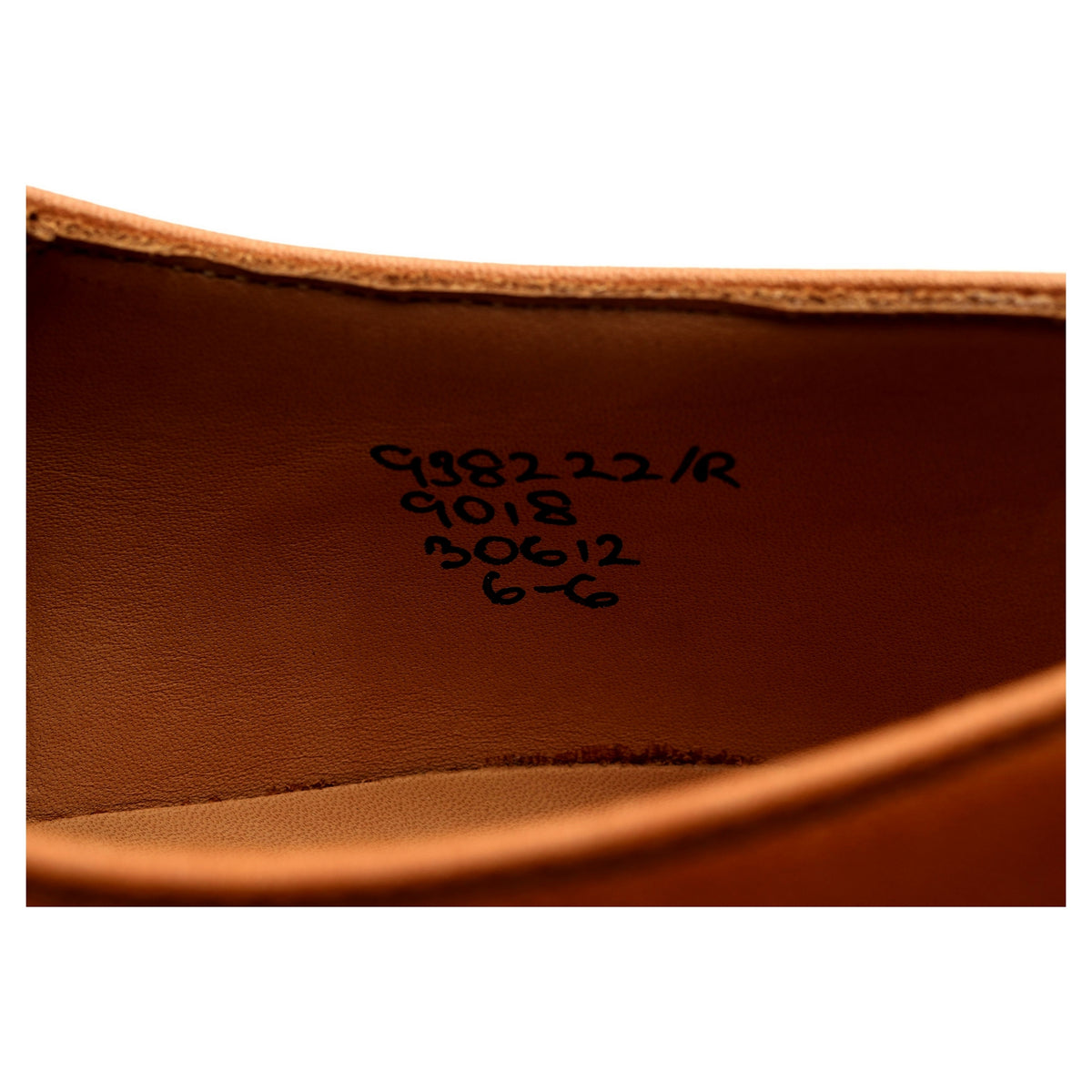 &#39;Kendal&#39; Tan Brown Leather Derby UK 6